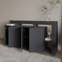 Hanah Home Consola Beliz - Antracita